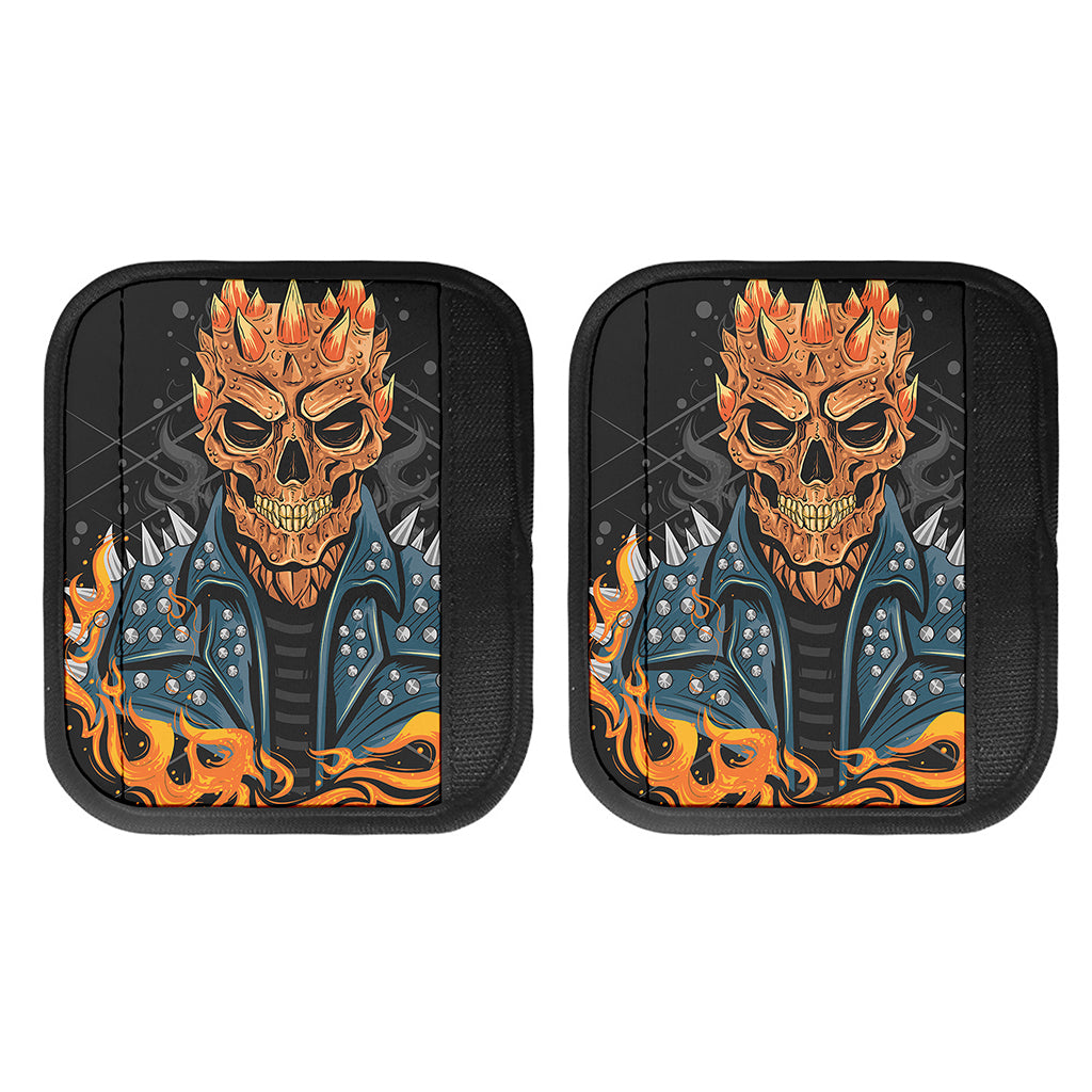 Fire Punk Devil Print Handle Covers