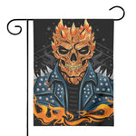 Fire Punk Devil Print House Flag