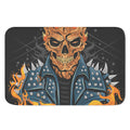 Fire Punk Devil Print Indoor Door Mat