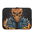 Fire Punk Devil Print Laptop Sleeve