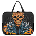 Fire Punk Devil Print Laptop Sleeve With Handle