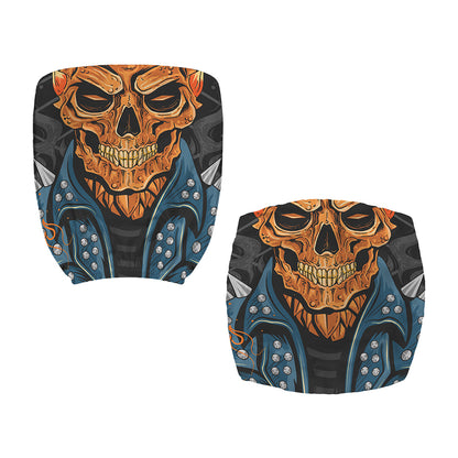 Fire Punk Devil Print Office Chair Cover