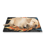 Fire Punk Devil Print Pet Cooling Mat Cover