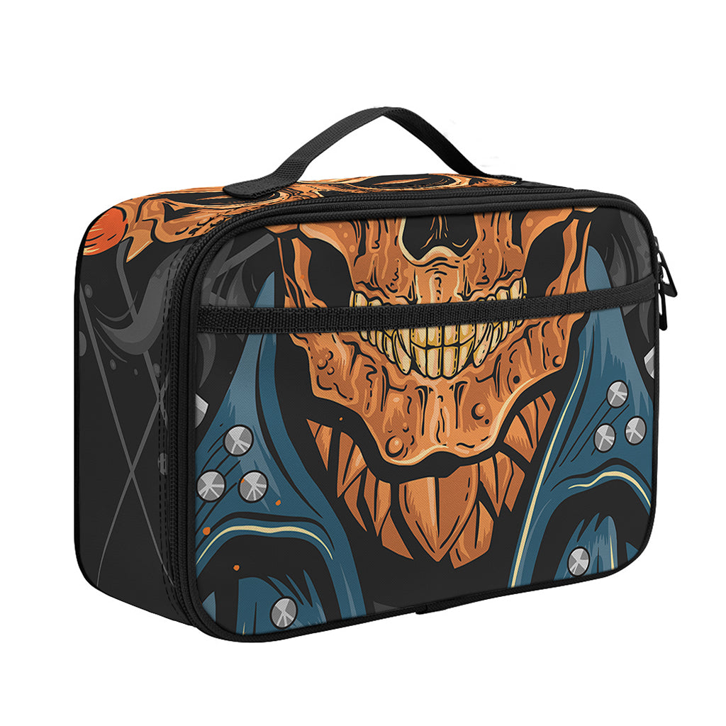 Fire Punk Devil Print Portable Lunch Bag