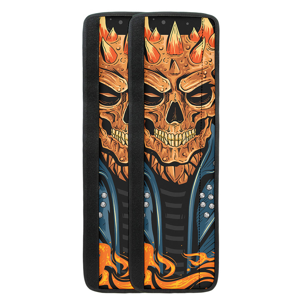 Fire Punk Devil Print Refrigerator Handle Covers