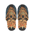 Fire Punk Devil Print Slippers