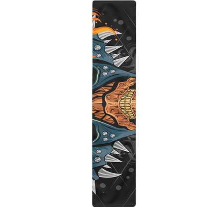 Fire Punk Devil Print Table Runner