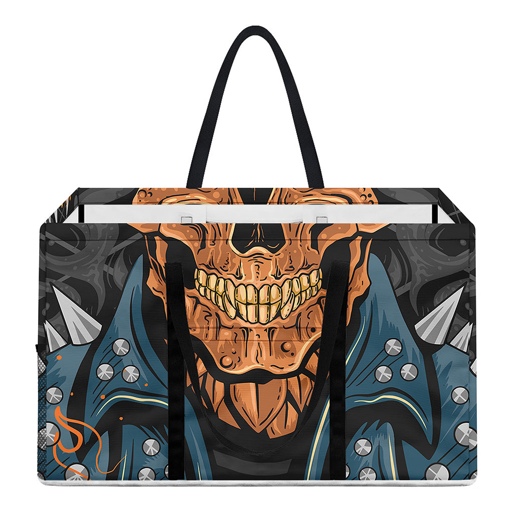 Fire Punk Devil Print Utility Tote Bag