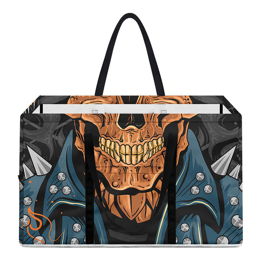 Fire Punk Devil Print Utility Tote Bag