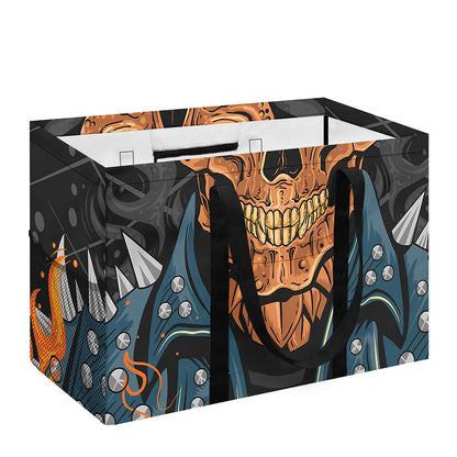 Fire Punk Devil Print Utility Tote Bag