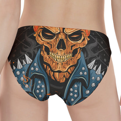 Fire Punk Devil Print Women's Panties