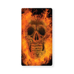 Fire Skull Print Baby Crib Sheet