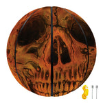 Fire Skull Print Basketball