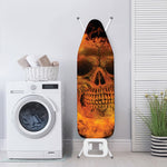 Fire Skull Print Ironing Board Cover