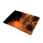 Fire Skull Print Pet Cooling Mat Cover