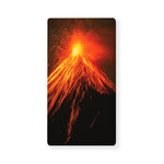 Fire Volcano Print Baby Crib Sheet