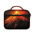 Fire Volcano Print Briefcase Bible Bag