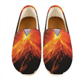 Fire Volcano Print Casual Shoes