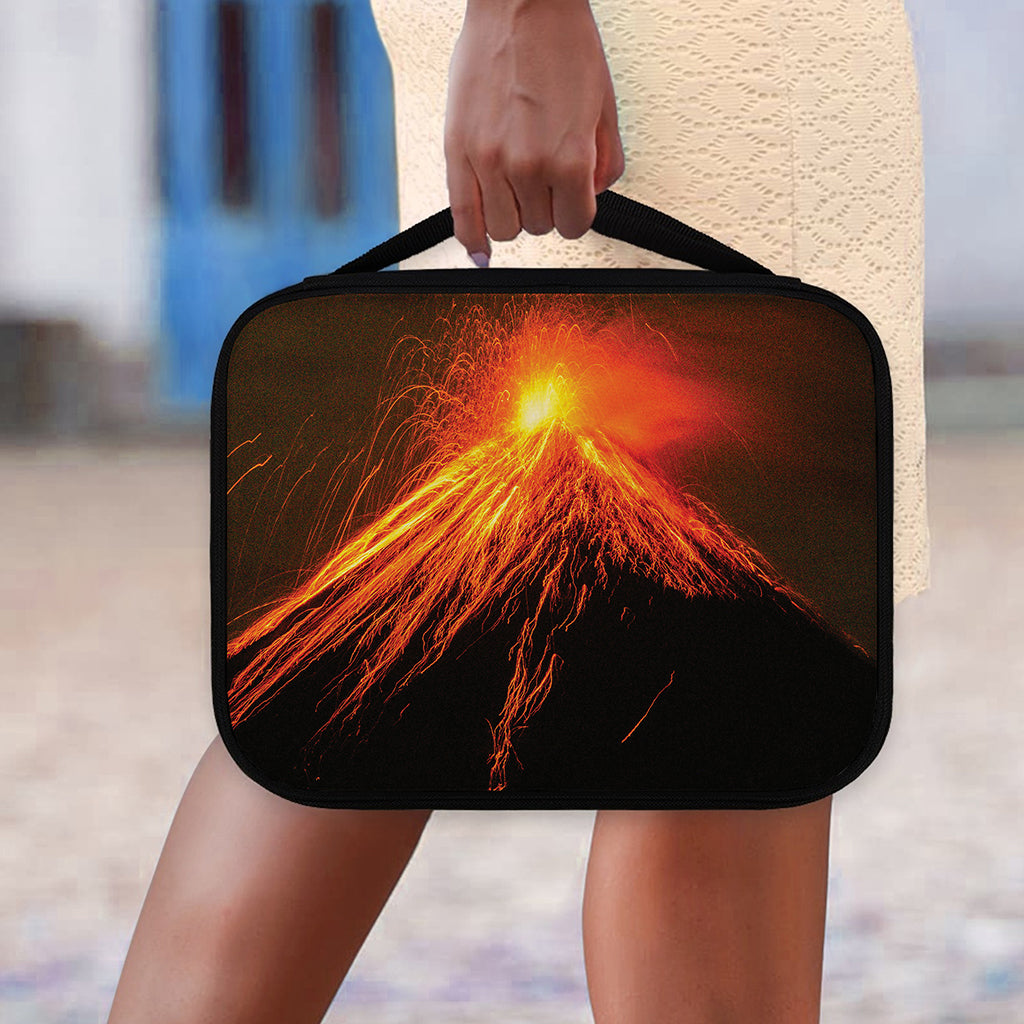 Fire Volcano Print Classic Bible Case