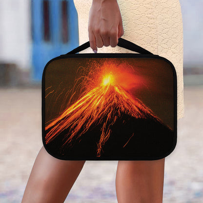 Fire Volcano Print Classic Bible Case