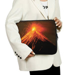 Fire Volcano Print Laptop Sleeve