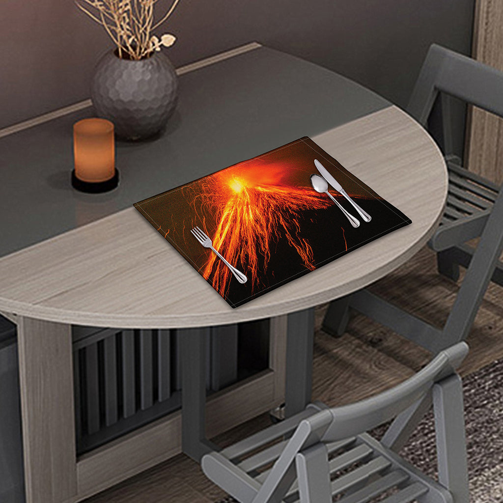 Fire Volcano Print Placemat