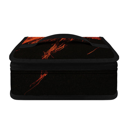 Fire Volcano Print Small Lunch Bag