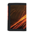 Fire Volcano Print Trifold Wallet