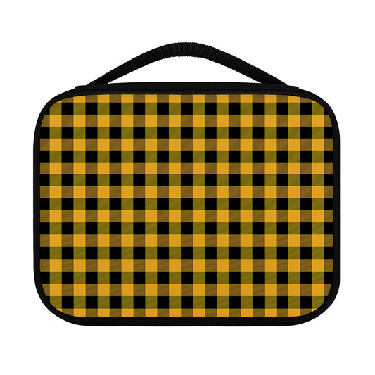 Fire Yellow Buffalo Check Pattern Print Classic Bible Case
