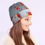 Fire Yin Yang Chinese Zodiac Print Beanie
