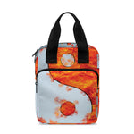 Fire Yin Yang Chinese Zodiac Print Bible Tote Bag