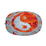 Fire Yin Yang Chinese Zodiac Print Car Side Mirror Covers