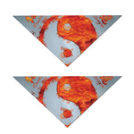 Fire Yin Yang Chinese Zodiac Print Dog Bandana