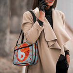 Fire Yin Yang Chinese Zodiac Print Double Strap Bible Bag