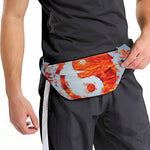Fire Yin Yang Chinese Zodiac Print Fanny Pack