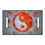 Fire Yin Yang Chinese Zodiac Print Golf Cart Seat Cover