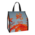 Fire Yin Yang Chinese Zodiac Print Insulated Lunch Tote