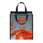 Fire Yin Yang Chinese Zodiac Print Insulated Lunch Tote