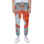 Fire Yin Yang Chinese Zodiac Print Scuba Joggers