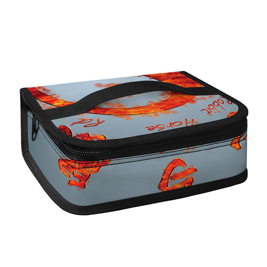 Fire Yin Yang Chinese Zodiac Print Small Lunch Bag