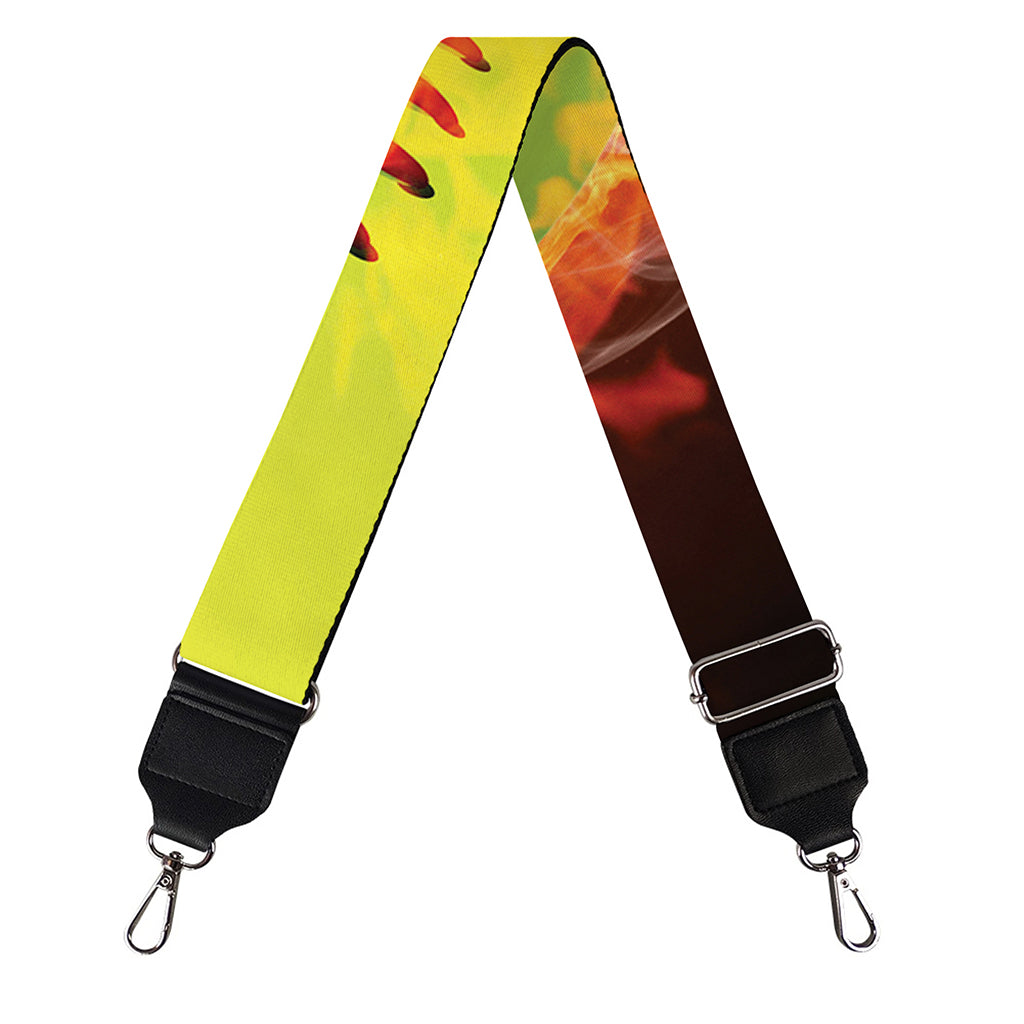 Fireball Softball Print Bag Strap