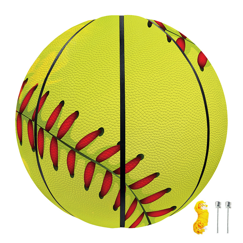 Fireball Softball Print Basketball