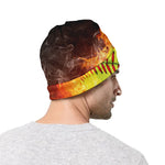 Fireball Softball Print Beanie