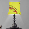 Fireball Softball Print Bell Lamp Shade