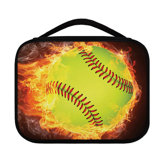 Fireball Softball Print Classic Bible Case