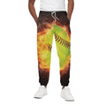 Fireball Softball Print Cotton Sweatpants