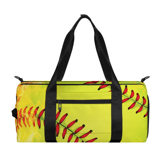 Fireball Softball Print Gym Bag