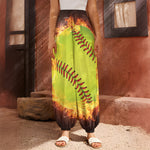 Fireball Softball Print Harem Pants