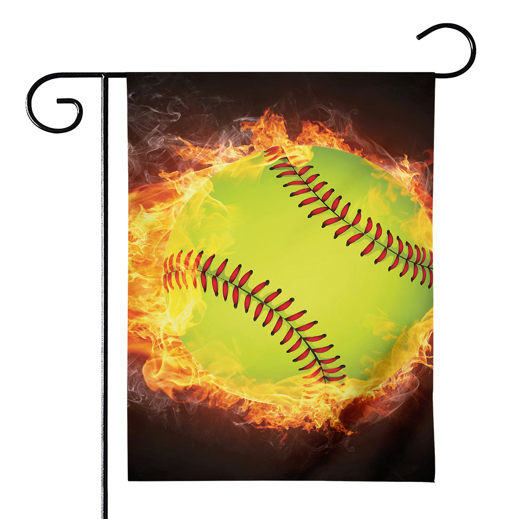 Fireball Softball Print House Flag