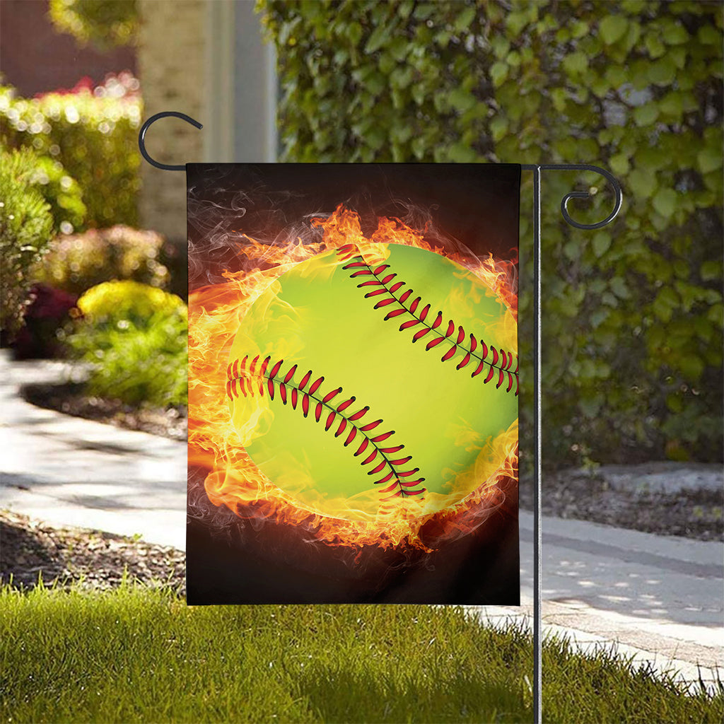 Fireball Softball Print House Flag